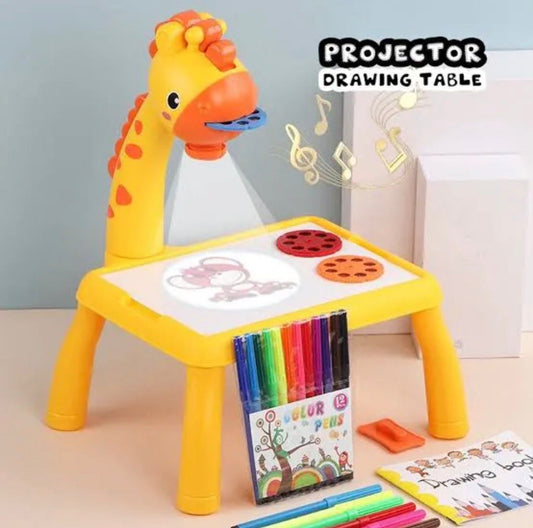 Children Painting Projection Drawing Board LED Projector