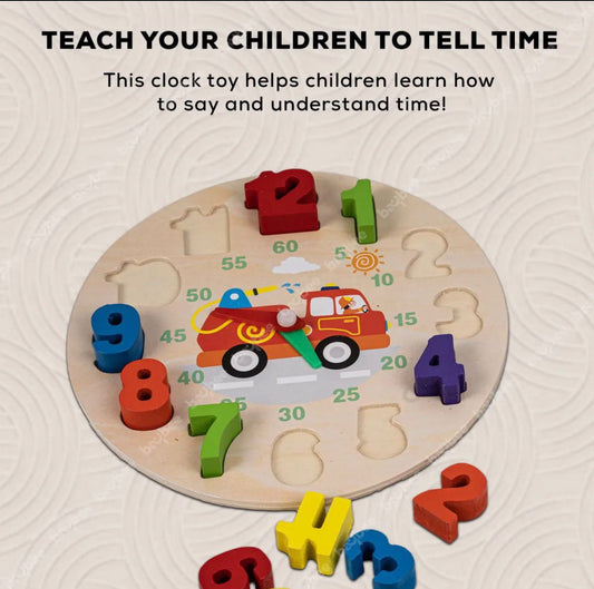 Baby Teaching Clock Toys