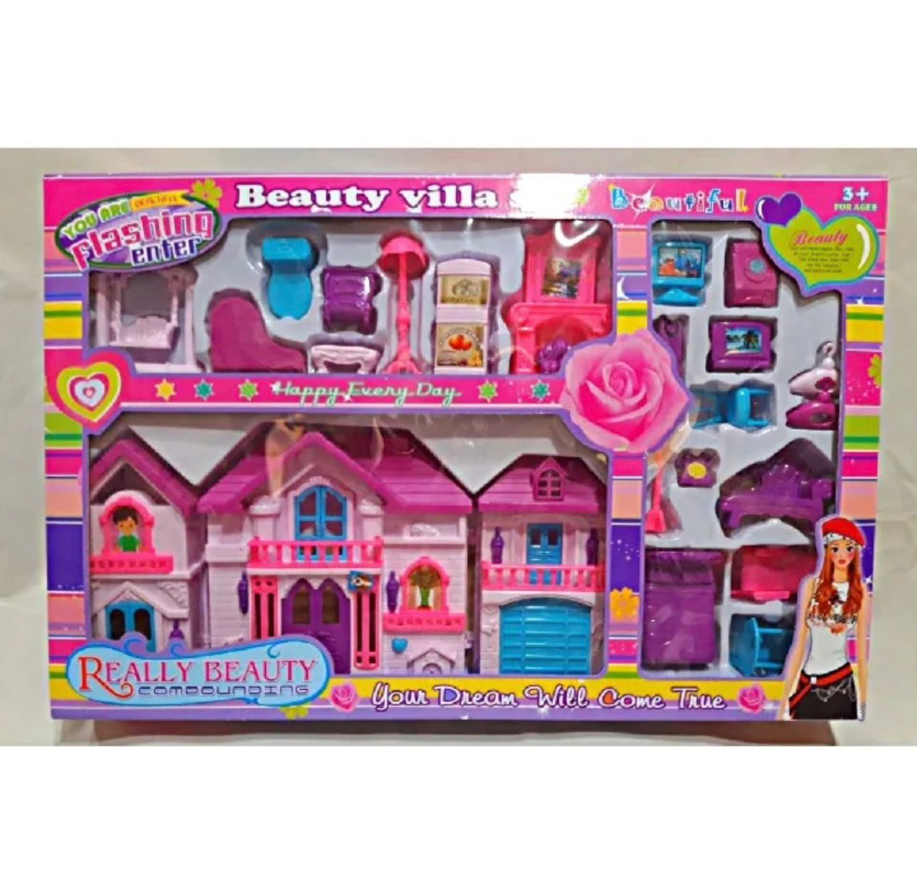 Beauty Villa Set For Kids
