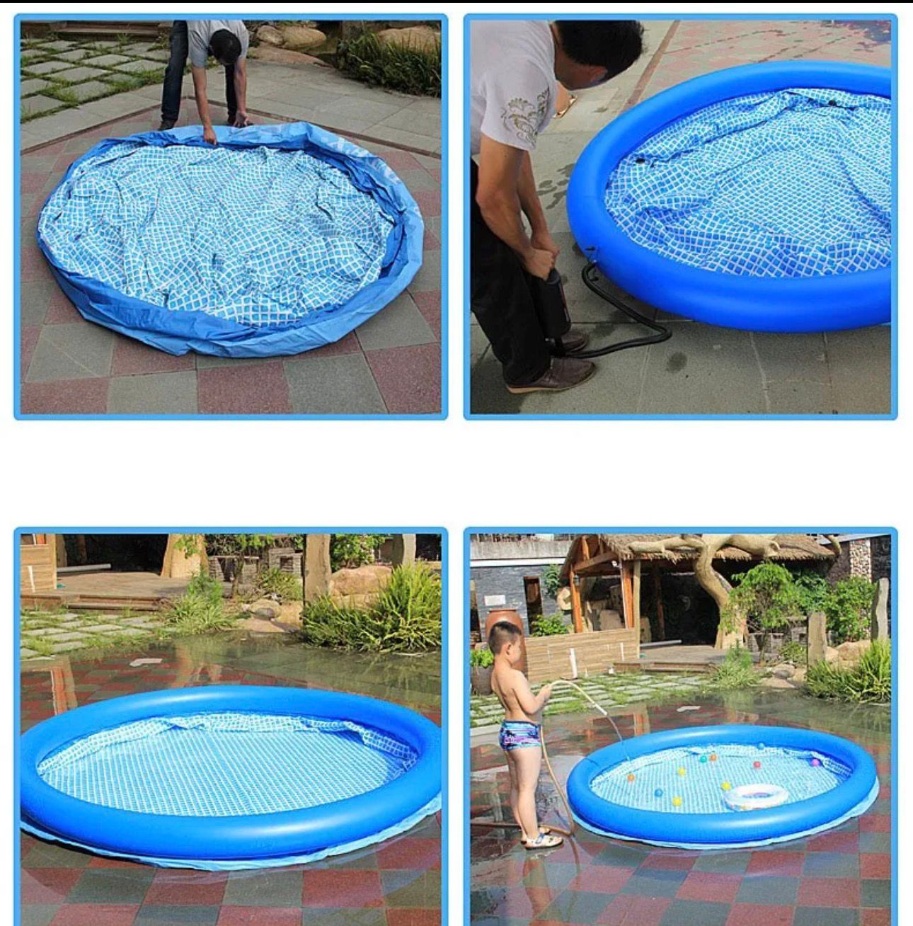 Inflatable Kids Swimming Pool